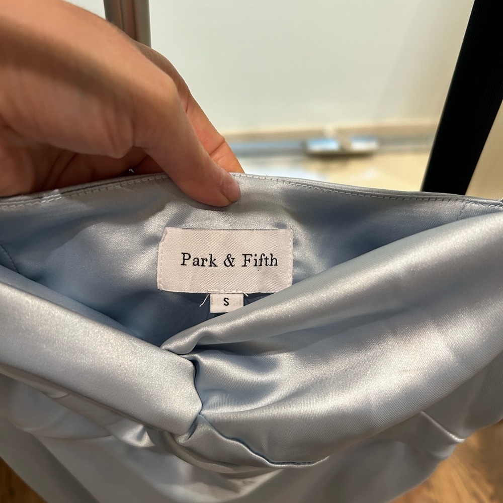 Park & Fifth Silver Backless Dress - Picture 5 of 5